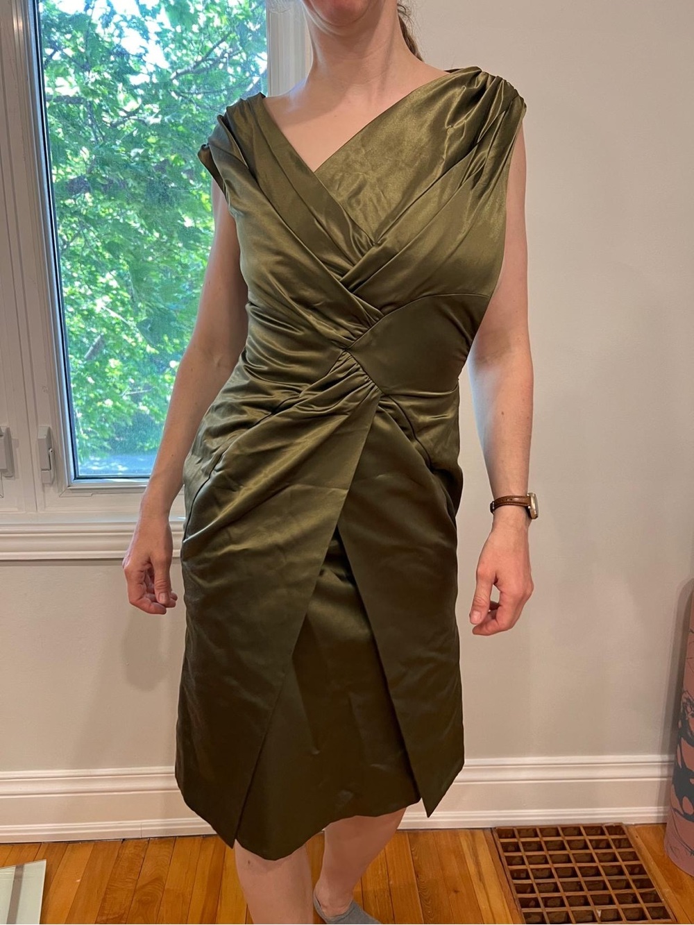Lena Hoschek Olive Green Dress in Size S